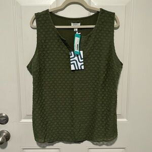 COPY - Market & Spruce Textured Print Top from Stitch Fix XXL